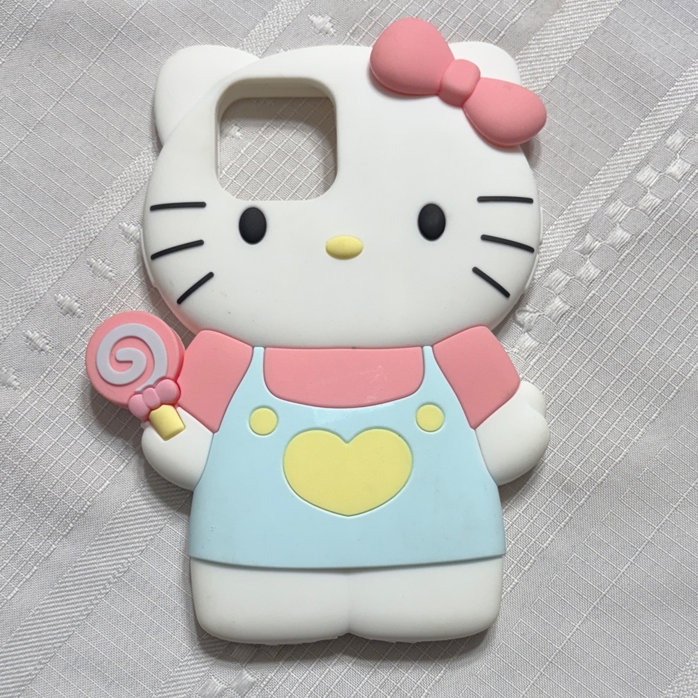 Roma Cute Character Phone Case - White, Pink, Blue, Yellow